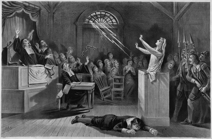 Joseph E. Baker, The Witch No. 1, lithographie, 1892. Library of Congress.